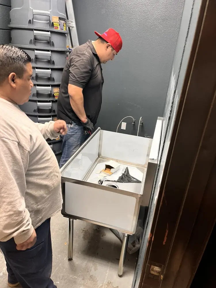 Commercial plumbing and sink installation in Doolittle